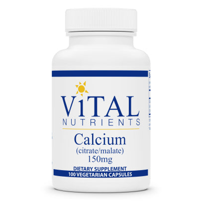 Calcium (citrate/malate) 150mg 100 capsules