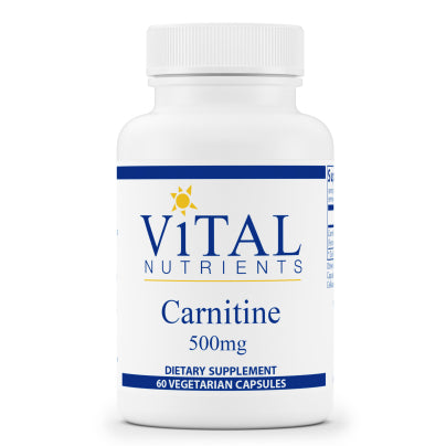 Carnitine 500mg 60 capsules
