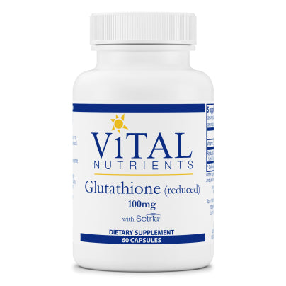 Glutathione (reduced) 100mg 60 capsules