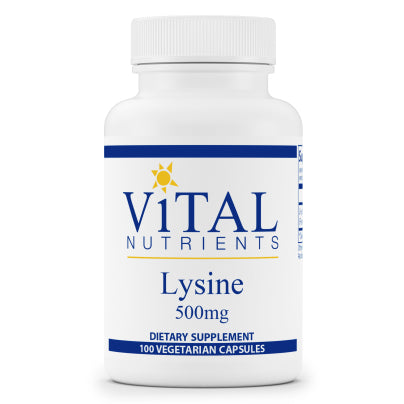 Lysine 500mg 100 capsules