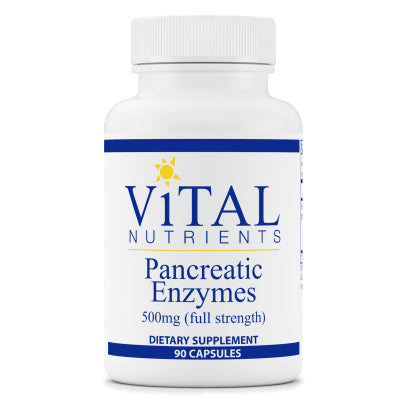 Pancreatic Enzymes 500mg 90 capsules