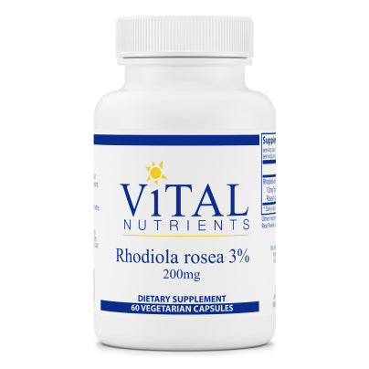 Rhodiola 3% 200mg 60 capsules