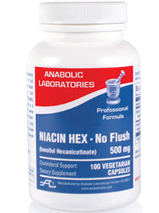 Niacin Hex (No Flush) 525 Mg 100 Vegcaps