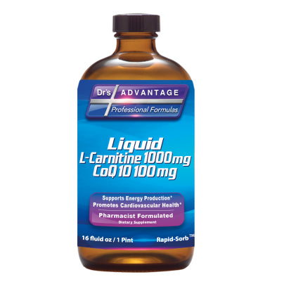 Liquid L-Carnitine CoQ10 16 Ounces