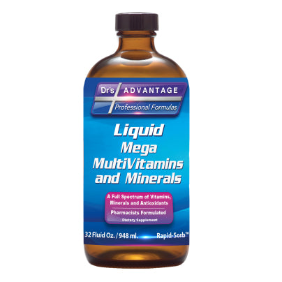 Liquid Mega MultiVitamins and Minerals 32 Ounces