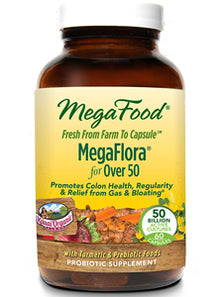 MegaFlora® with Turmeric 60 capsules