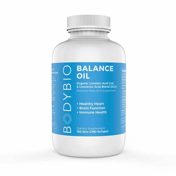 BodyBio Balance Oil Softgels 180 Softgels