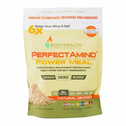 PerfectAmino Power Meal, Natural Delicious 29 Ounces
