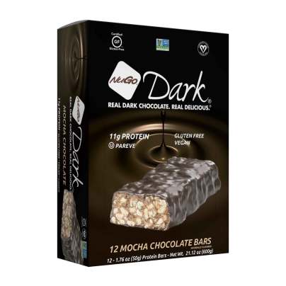 NuGo Dark - Mocha Chocolate 12 bars
