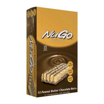 NuGo Family - Peanut Butter Chocolate 15 Bars