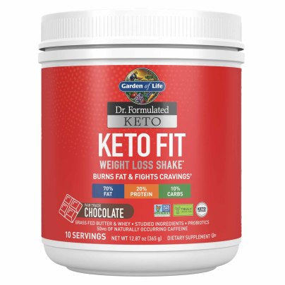 Dr. Formulated Keto Fit Chocolate Powder 365 Grams