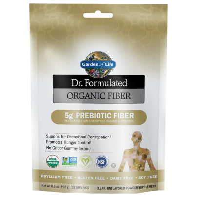 Dr. Formulated ORGANIC FIBER (Unflavored) 6.8 Ounces