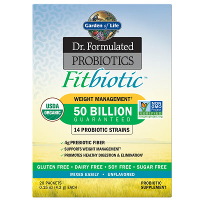 Dr. Formulated PROBIOTICS Fitbiotic 20 packets