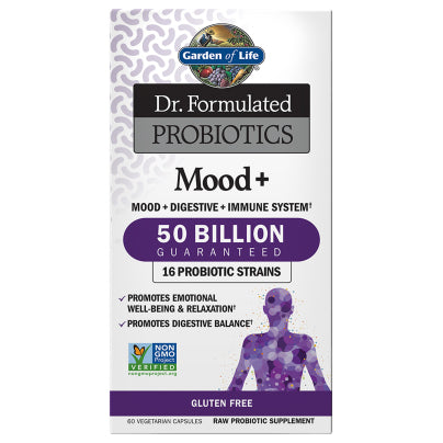 Dr. Formulated PROBIOTICS Mood+ 60 capsules