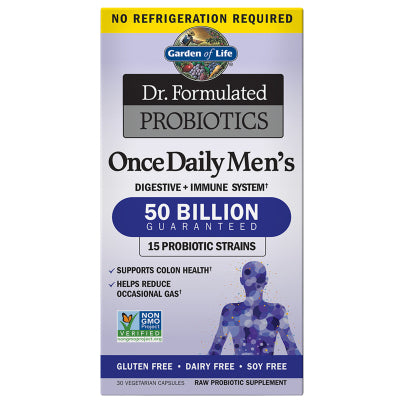 Dr. Formulated PROBIOTICS Once Daily Mens 30 capsules