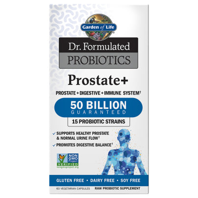 Dr. Formulated PROBIOTICS Prostate+ 60 capsules