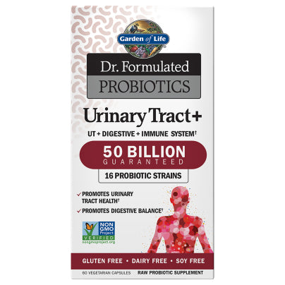 Dr. Formulated PROBIOTICS Urinary Tract+ 60 capsules