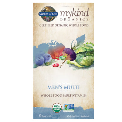 Mykind Organics Mens Multi 60 tablets