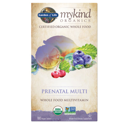 Mykind Organics Prenatal Multi 180 tablets