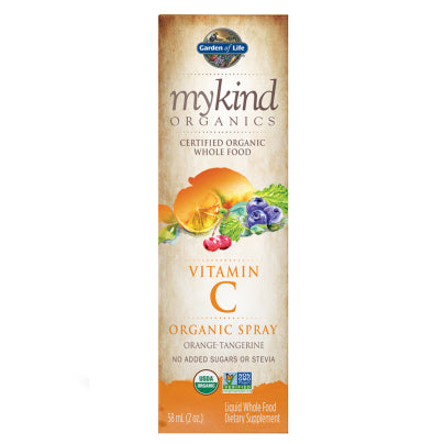 MyKind Organics Vitamin C Spray - Orange Tangerine 2 ounces