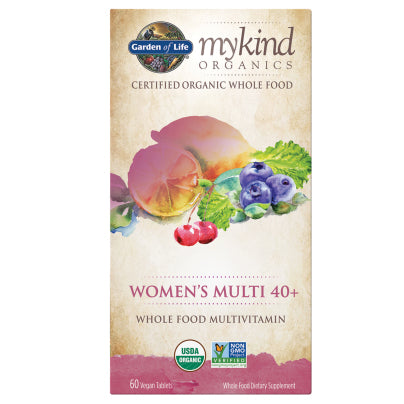 Mykind Organics Womens Multi 40+ 60 tablets
