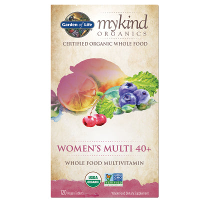 Mykind Organics Womens Multi 40+ 120 tablets