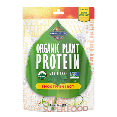 Organic Plant Protein Energy Powder 239 Grams