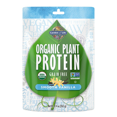 Organic Plant Protein Vanilla Powder 265 Grams