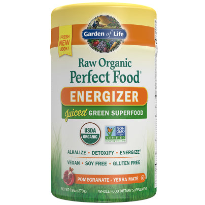 Perfect Food Raw-Energizer Raw Organic Green Super Food 285 Grams