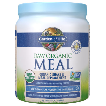 RAW Organic Meal - Vanilla 484 Grams