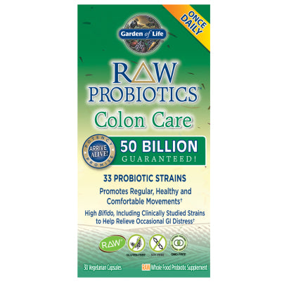 RAW Probiotics Colon Care 30 capsules