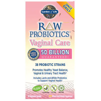 RAW Probiotics Vaginal Care 30 capsules