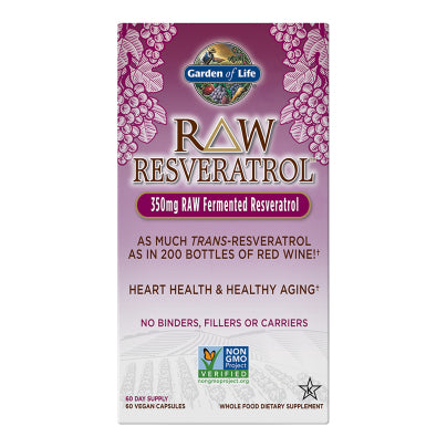 RAW Resveratrol 60 capsules