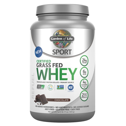 SPORT Grass Fed Whey Protein - Chocolate 672 Grams