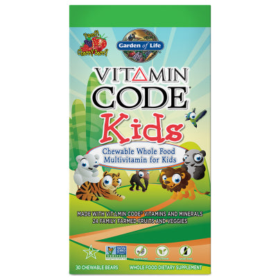 Vitamin Code Kids Chewable 30 Chewables