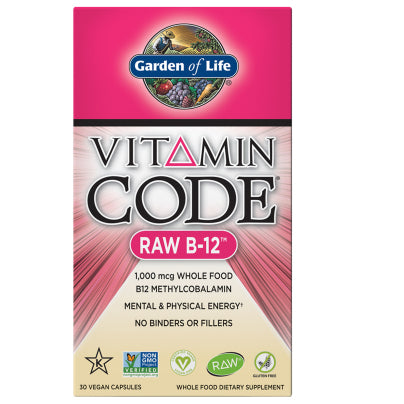 Vitamin Code RAW B-12 30 capsules
