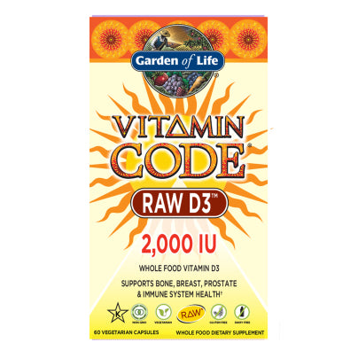 Vitamin Code RAW D3 2000IU 60 capsules