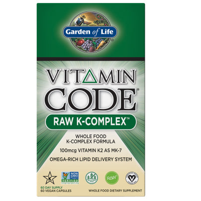 Vitamin Code RAW K-Complex 60 capsules