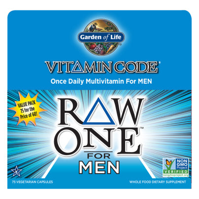 Vitamin Code RAW One for Men 75c 75 capsules