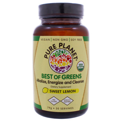 Best of Greens Organic - Sweet Lemon 79 Grams