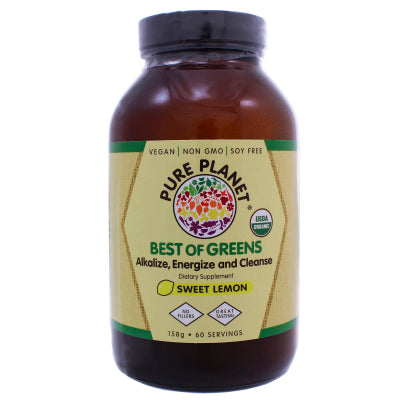 Best of Greens Organic - Sweet Lemon 158 Grams
