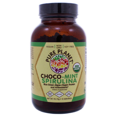Choco Mint Spirulina Organic 93.75 Grams