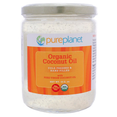 Coconut Oil Organic 16 Ounces