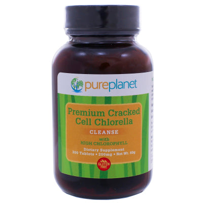 Cracked Cell Chlorella Tablets 300 tablets