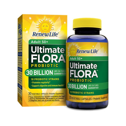 Ultimate Flora Adult 50+ 30 Billion 30 capsules