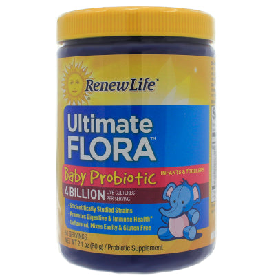 Ultimate Flora Baby Probiotic 4 Billion Powder 2.1 Ounces