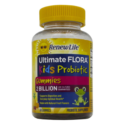 Ultimate Flora Kids Probiotic Gummies 2 Billion 60 gummies