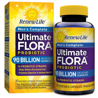 Ultimate Flora Mens Complete 90 Billion 30 capsules