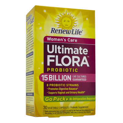 Ultimate Flora Women's Care Go Pack 15 Billion 30 capsules