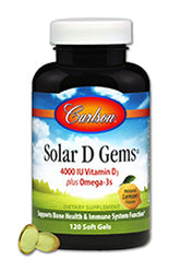 Solar D Gems® 4,000IU 360 Softgels